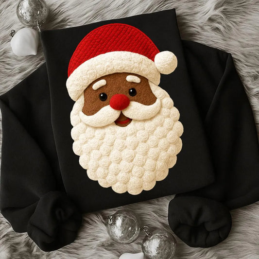 Black Santa Bubble