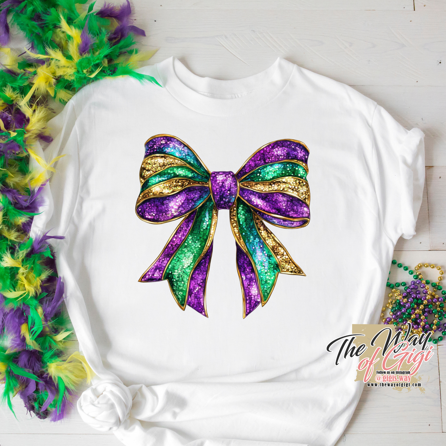 Mardi Gras Bow
