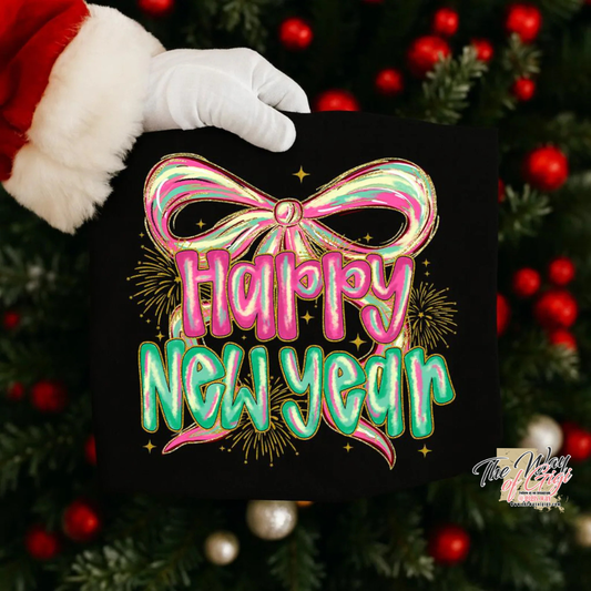 Happy New Year with Bow