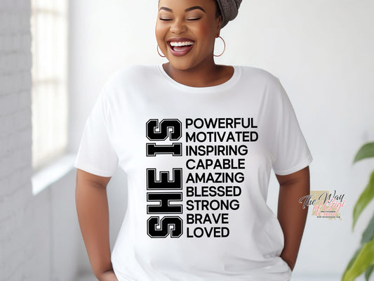She Is